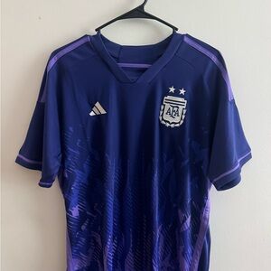 adidas Navy Blue Argentina AFA Crest Jersey